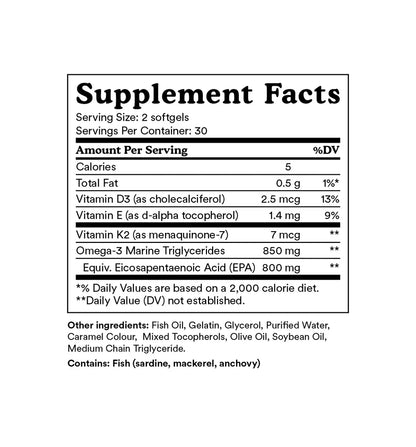 MitoQ 92% EPA Omega-3